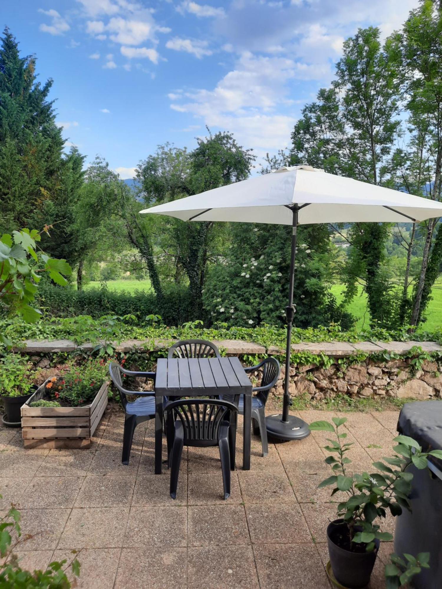 Chez Line Et Pierre: Appartement Spacieux, Lumineux Et Equipe La Bastide-de-Sérou Extérieur photo